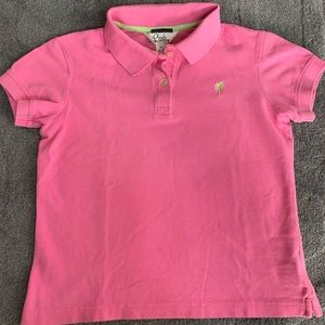 Lily Pulitzer Pink Polo Shirt